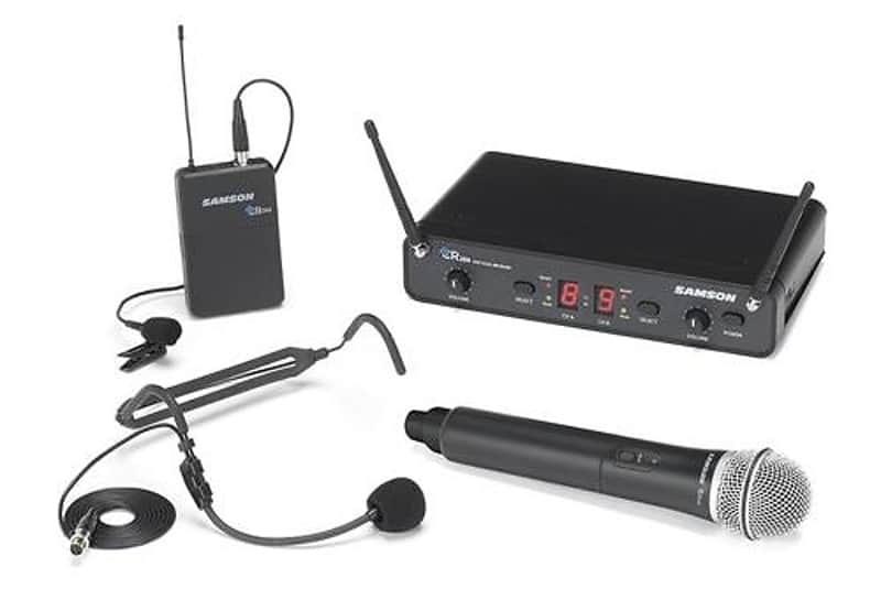 Samson Concert 288 All-In-One Dual-Channel Wireless System (I-Band) image 1