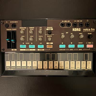 Korg Volca FM2 Digital FM Synthesizer/Sequencer 2022 - Present - Black