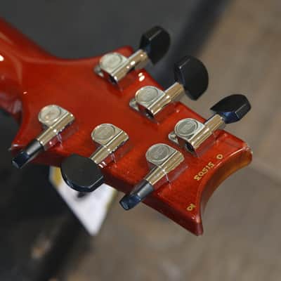 2000 PRS Custom 22 10 Top Electric Guitar Blood Orange + OHSC image 20