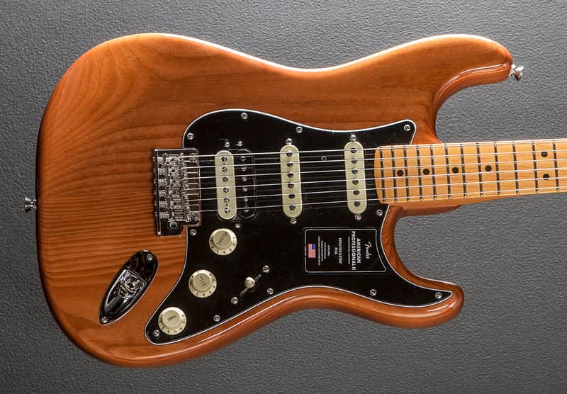 Fender American Professional II Stratocaster HSS - Roasted Pine w/Maple image 1