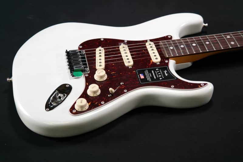MINT MINT Fender American Ultra Stratocaster - Rosewood Fingerboard - Arctic Pearl 254 image 1