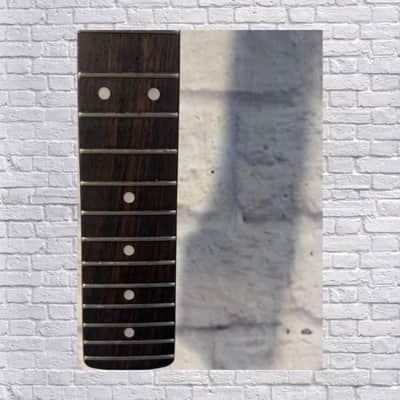 Unknown Strat Style Black 22 Fret Electric Guitar Neck image 6