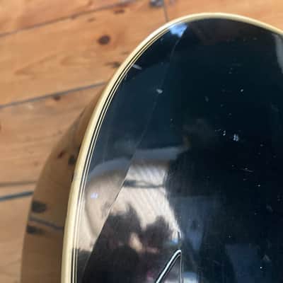 Eko E 20 Ranger VI 1970s Acoustic Guitar Body Good Condition Black image 18