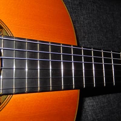 TOSHIHIKO TANAKA 20 1978 - PEDRO MALDONADO CLASS CLASSICAL/FLAMENCO CONCERT GUITAR - CEDAR/BRAZILIAN ROSEWOOD image 13