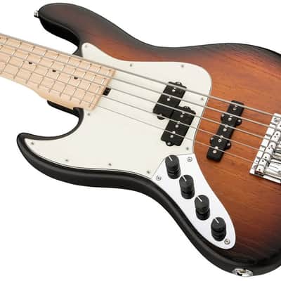 Sadowsky MetroLine 21-Fret Vintage P/J Bass, Swamp Ash Body, Maple Fingerboard, 5-String, Lefthand - Almond Sunburst Transparent Satin image 6