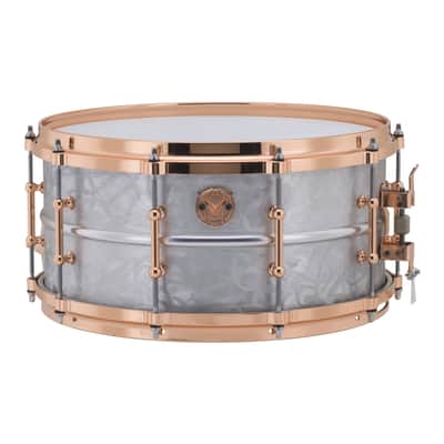 Ludwig LM402AVH Limited Edition Alex Van Halen Signature Supraphonic 6.5x14" Aluminum Snare Drum 2017
