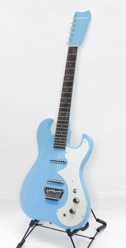 Silvertone 1449 Reissue Daphne Blue image 1