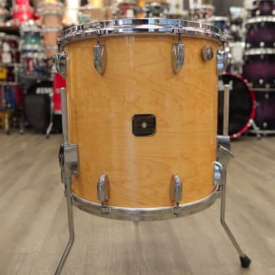 Vintage 80s Gretsch Square Badge 16x16" Floor Tom image 3