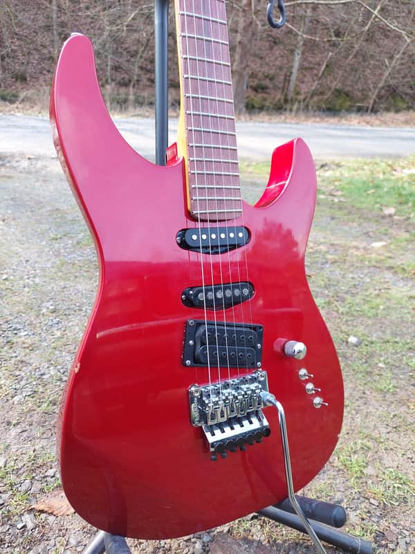 Kramer American Pacer Custom I Purpleheart Fretboard Stainless Steel frets Dimarzio PAF Brass Block image 1