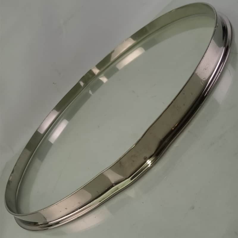 Slingerland 14" Single-Flange Snare Drum Resonant Rim/Hoop Nickel-Brass Student image 1