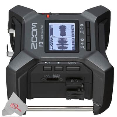 Zoom F3 2-Input / 2-Track Portable Field Recorder image 5