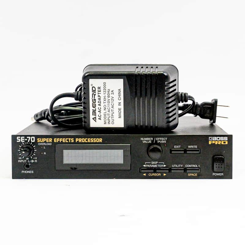 Boss SE-70 Super Effects Processor Rack Multi-Effects w/ Power Supply image 1