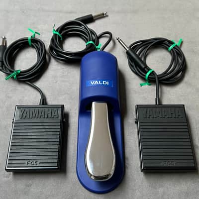 3 Keyboard Sustain Pedals - Yamaha & Valdi - 1 Valdi BP3 & 2 Yamaha FC5 image 1