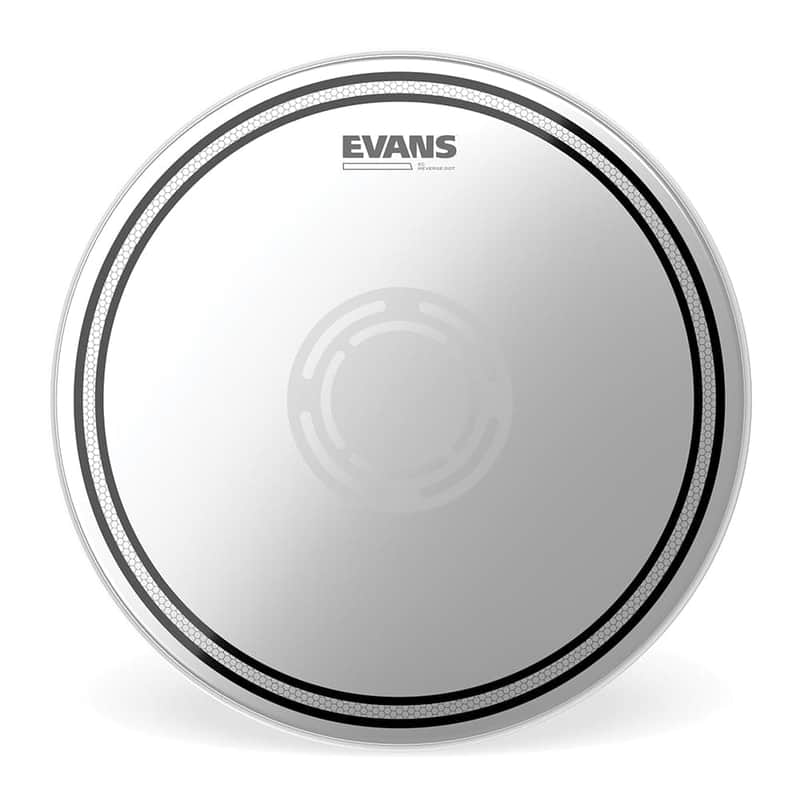Evans EC Reverse Dot Coated Snare Drumhead 10" image 1
