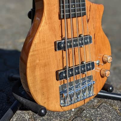 Tiny Bass TBJ 3500 NSM 5 String 2022 Natural Spalted Maple image 1