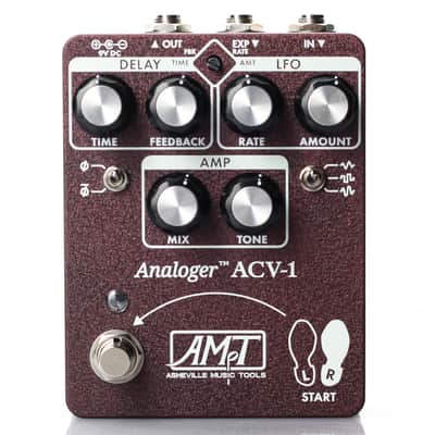 New Asheville Music Tools ACV-1 Time Warping Chorus & Vibrato Guitar Pedal
