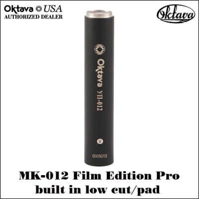 Oktava MK-012 Movie/Film Edition Pro Hyper Cap built in low cut/hi pass & pad - New image 1