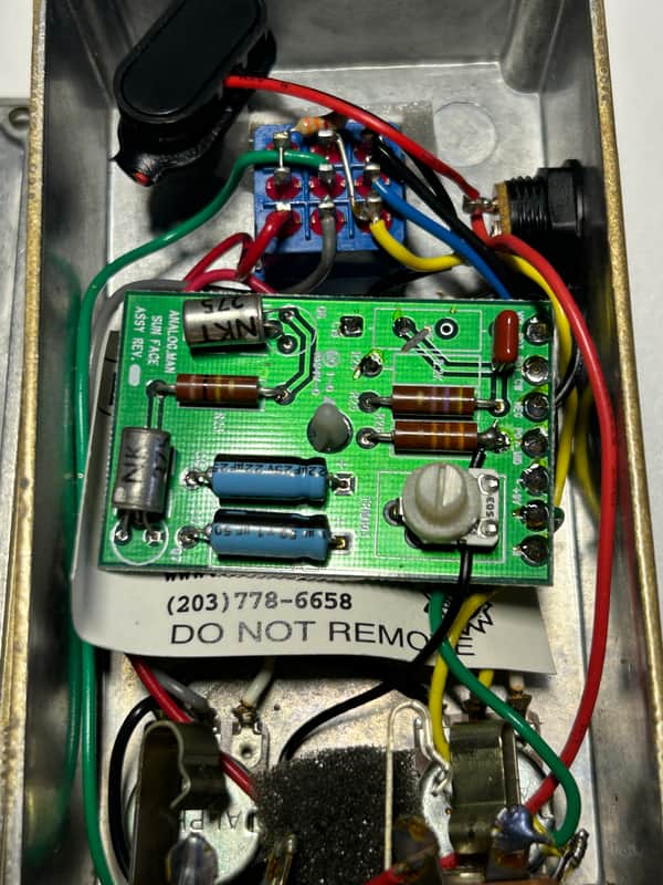 Analogman Sun Face White Dot NKT 275 Germanium Fuzz with Sun Dial
