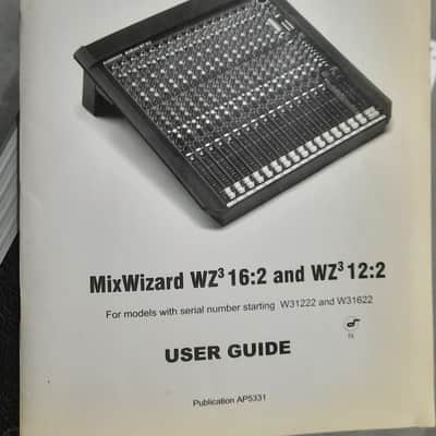 Allen & Heath Mix Wizard WZ3 16:2 w Case, Patchbay,dBX compressor image 5