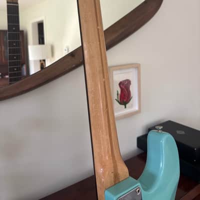 Daphne Blue 2000's Strat w/ Lambertones Crema and Hi/Lo Trons image 11