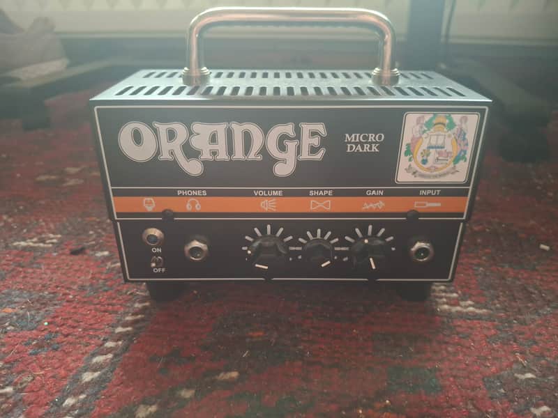 Orange Micro Dark 20-Watt Guitar Amp Head 2015 - Present - Black image 1