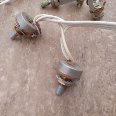 Vintage 1966 Gretsch Viking Electric Guitar Wiring Harness! CTS Pots, Switches, Jack! image 3