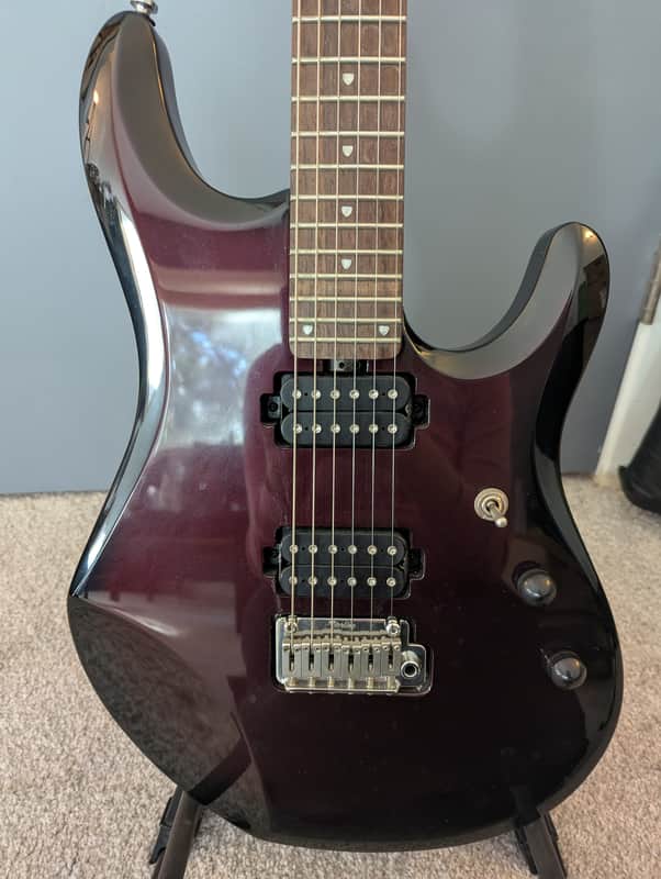 Sterling by Music Man JP60 - Black Red Finish image 1