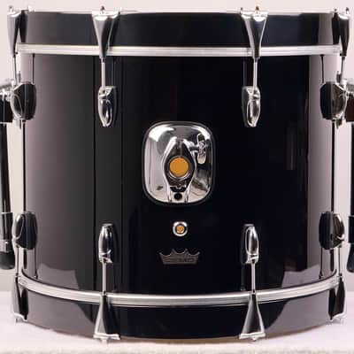 Remo 18/12/14/5x14" Gold Crown Jeff Hamilton Bop Drum Set - NOS Black Lacquer image 7