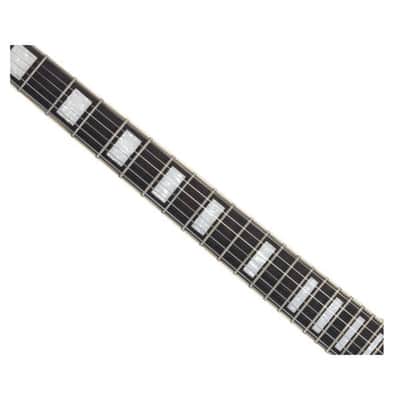 D'Angelico Premier Mini DC Electric Guitar w/Gig Bag - Black Flake - B-Stock image 3