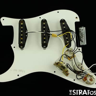 USED Fender MIM Standard Strat LOADED PICKGUARD Guitar Parts image 2