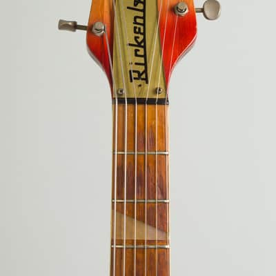 Rickenbacker  Model 375F Semi-Hollow Body Electric Guitar (1961), ser. #AH-580, black tolex hard shell case. image 5