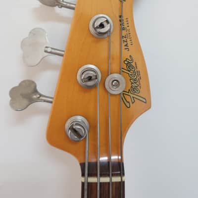 2010 Fender MIM J Jazz Bass Guitar Sunburst Full Scale Clean Paint Solid Workhorse With Soft Case image 8