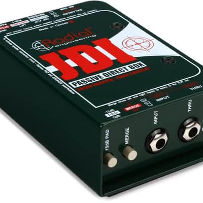 Radial JDI Jensen-equipped 1-channel Passive Instrument Direct Box image 2