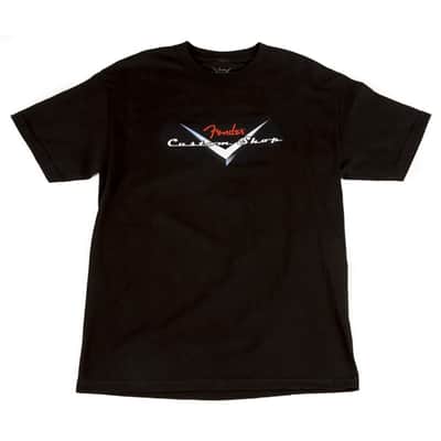 Fender Custom Shop Original Tee, Black, S image 1