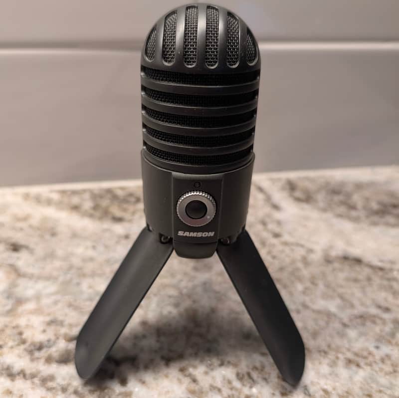 Samson Meteor USB Studio Condenser Mic - Black image 1