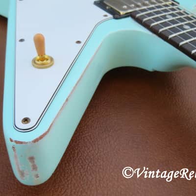 aged RELIC 2018 Gibson Explorer KERRY GREEN Historic Conversion DiMarzio PAFs  7.5# image 16