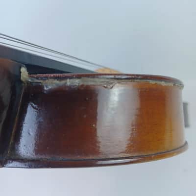 Antwerp the 1st July 1807 Violin 4/4 1-Piece Back +Scherl&Roth Case Vintage 19th image 16