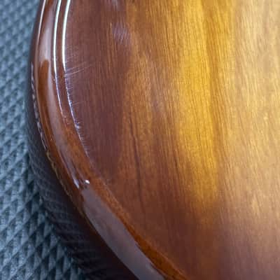 Fender 75th Anniversary Commemorative Jazz Bass (2021) - 2-Color Bourbon Burst #42694 with Original Hard Case image 15