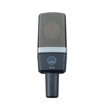 AKG C214 Large Diaphragm Cardioid Condenser Microphone | Reverb