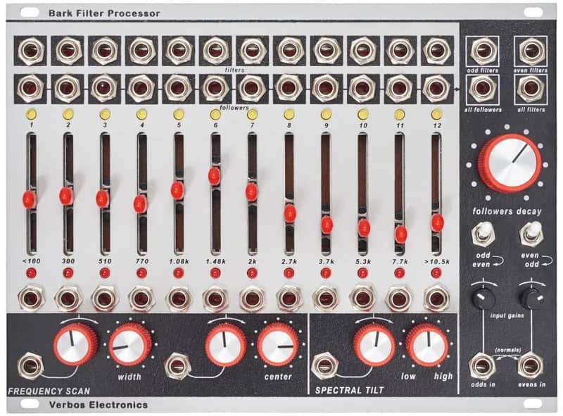 Verbos Electronics Bark Filter Processor 2014 - 2020 - Black / Silver image 1