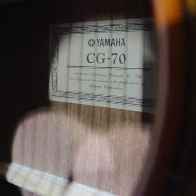 Yamaha CG-70 Classical Guitar image 3