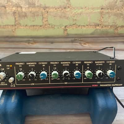 Symetrix SX201 Rack Mount Preamp Parametric EQ Equalizer + Power Supply image 1