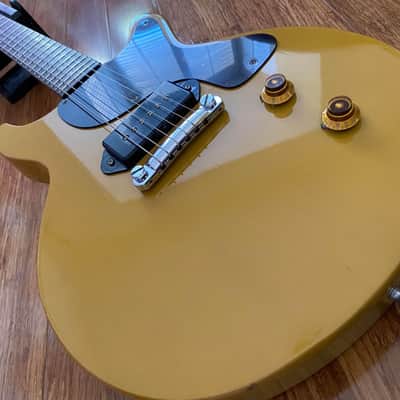 Scarce Orville Japanese Les Paul Junior TV Yellow 1991 Japan MIJ image 4
