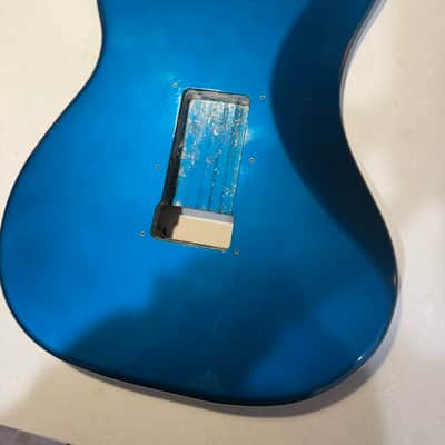 *BODY ONLY* 1980s Kramer Pacer Deluxe - Candy Blue Metallic image 12