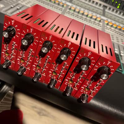 Golden Age Project Pre-573 MKIII 500 Series Microphone Preamp Module 2019 - Present - Red image 2