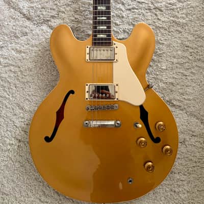 Gibson ES-335 Memphis Goldtop Limited Edition 2016 2016 - Goldtop image 11