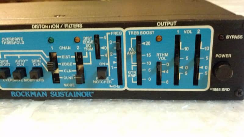 ROCKMAN SUSTAINOR MODEL 100 PRE-AMP BOSTON TOM SCHOLZ (Sweet