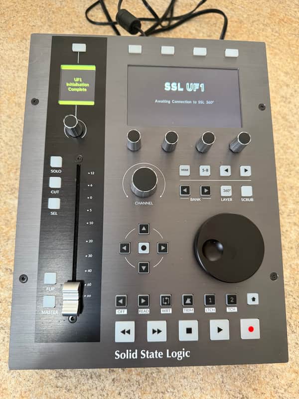 Solid State Logic SSL UF1 DAW Controller 2023 - Black image 1