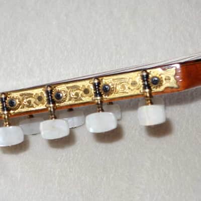 Original 1979 Ramirez 1a 10-String Classical Harp Guitar, Cedar/Indian image 11