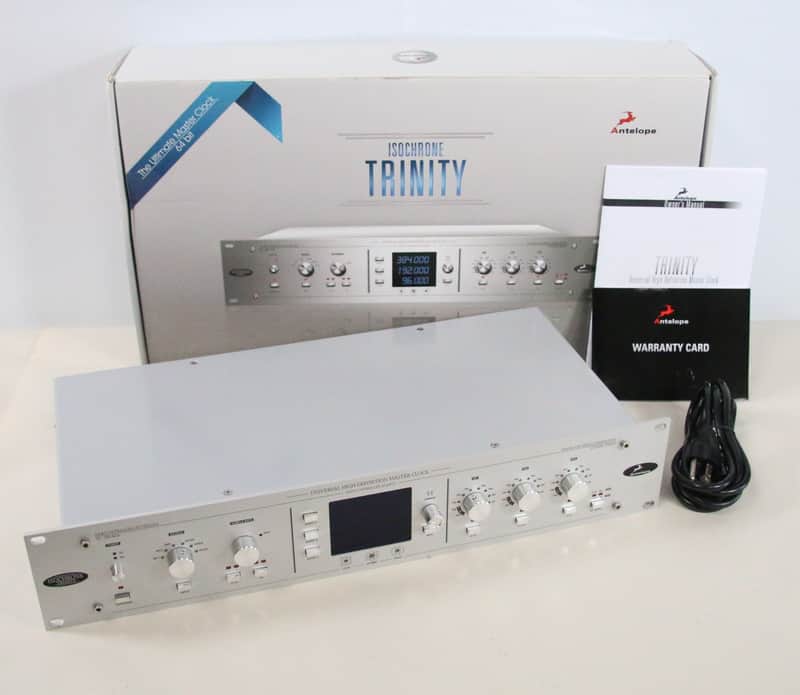 Antelope Audio Isochrone Trinity High Definition Master Clock - Free Shipping image 1